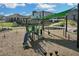 Playground with modern equipment and shaded areas at 1122 Seaside Mist Trl, Kissimmee, FL 34747