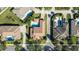 Aerial view of house and surrounding neighborhood at 11748 Waterstone Loop Dr, Windermere, FL 34786