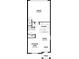 First floor plan showing kitchen, dining, gathering room, garage, and powder room at 12463 Shipwatch St, Orlando, FL 32832