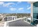 Spacious balcony with city views at 150 E Robinson St # 2512, Orlando, FL 32801