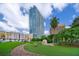 High-rise building with city views and landscaping at 150 E Robinson St # 2512, Orlando, FL 32801