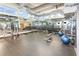 Fitness center with weights and exercise balls at 150 E Robinson St # 2512, Orlando, FL 32801