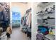 Large walk-in closet with ample shelving and hanging space at 150 E Robinson St # 2512, Orlando, FL 32801