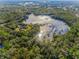 Aerial view of the house on a private lake at 1851 Grand Keahl Ln, Deltona, FL 32738