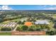 Aerial view of nearby Clarcona Equestrian Park, showing riding arenas and stables at 3141 Oak Alley Dr, Apopka, FL 32703