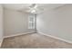 Bright bedroom with ceiling fan and neutral wall color at 3464 Julius Estates Blvd, Winter Haven, FL 33881