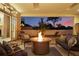 Inviting outdoor fire pit surrounded by comfortable seating at 4500 Stone Hedge Dr, Orlando, FL 32817