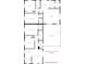 Detailed floor plan showing layout of home with in-law suite, bedrooms, kitchen, living room and bathrooms at 528 Broadway Ave, Orlando, FL 32803