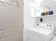 Bright laundry room with modern washing machine and dryer at 528 Broadway Ave, Orlando, FL 32803