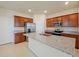 Modern kitchen with stainless steel appliances and granite countertops at 5650 Wooden Pine Dr, Orlando, FL 32829