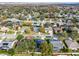 Wide shot of the house and surrounding neighborhood at 623 Yorkshire Dr, Oviedo, FL 32765