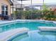 Refreshing pool with a spa and plenty of space at 6879 Remington View Ct, Orlando, FL 32829