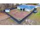 House with fenced backyard and shed; aerial view at 6928 Sw 152Nd St, Ocala, FL 34473