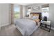 Spacious bedroom with window seat and neutral decor at 12439 Shipwatch St, Orlando, FL 32832