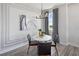 Dining room with round table and modern light fixture at 12439 Shipwatch St, Orlando, FL 32832