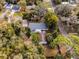 Aerial view highlighting a home's location within a residential area at 200 Florida Ave, Geneva, FL 32732