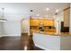 Kitchen featuring wood cabinets, granite countertops, and stainless steel appliances at 2225 Kettle Dr, Orlando, FL 32835