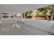 Enclosed porch with tiled floor and view of backyard at 2267 Santa Lucia St, Kissimmee, FL 34743