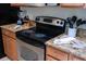Clean kitchen with stainless steel appliances and granite countertops at 3045 Beach Palm Ave, Kissimmee, FL 34747