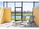 Enjoy lake view from this relaxing patio at 3045 Beach Palm Ave, Kissimmee, FL 34747