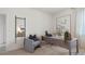 Modern home office featuring a large desk and comfortable chair at 3215 Arch Ave, Ormond Beach, FL 32174