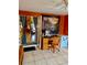 Functional home office space with natural light and an adjacent dining room view at 3250 Dellbrook Dr, Deltona, FL 32738