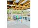 Covered outdoor patio with seating area, grill, and storage, perfect for relaxing at 3250 Dellbrook Dr, Deltona, FL 32738