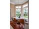 Breakfast nook with built-in bench seating and large windows at 3413 Lilas Ct, Windermere, FL 34786