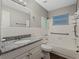 Clean bathroom, granite countertop, and a bathtub at 5405 Justine Way, Winter Park, FL 32792