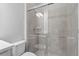 Bathroom with a large glass shower at 585 Piazza Pt, Oviedo, FL 32765