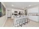 Modern kitchen with stainless steel appliances and granite countertops at 676 Kimber Ln # 37, Debary, FL 32713