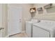 Bright laundry room with washer and dryer hookups at 676 Kimber Ln # 37, Debary, FL 32713