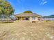 Large backyard with trampoline and playset at 933 El Lago Ter, Winter Springs, FL 32708