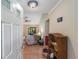 Bright entryway with view into living room at 1309 Paradise Ln, Winter Park, FL 32792