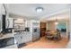 Modern kitchen with stainless steel appliances and granite countertops at 1309 Paradise Ln, Winter Park, FL 32792