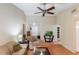 Spacious living room with tiled floors and neutral color palette at 1309 Paradise Ln, Winter Park, FL 32792