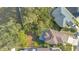 Overhead view of house and backyard at 3251 Brewster Dr, Kissimmee, FL 34743
