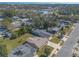 Aerial view of a single Gathering home with a large backyard and surrounding neighborhood at 421 Jefferson St, Daytona Beach, FL 32114