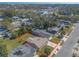 Aerial view of a single-Gathering home with a large backyard at 421 Jefferson St, Daytona Beach, FL 32114