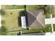 Top down view of house and backyard at 4847 Havilland Dr, Mount Dora, FL 32757