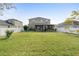 Nice sized backyard with two story home at 4847 Havilland Dr, Mount Dora, FL 32757