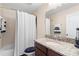 Bathroom features granite countertop, shower, and bathtub at 4847 Havilland Dr, Mount Dora, FL 32757