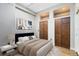 Bright bedroom with a comfortable bed and ample closet space at 62 W Colonial Dr # 205, Orlando, FL 32801