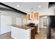 Modern kitchen with granite countertops and stainless steel appliances at 62 W Colonial Dr # 205, Orlando, FL 32801