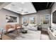 Spacious living room with large windows and comfortable seating at 62 W Colonial Dr # 205, Orlando, FL 32801