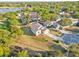 House and neighborhood view from above at 935 Don Wilson Ave, Apopka, FL 32712