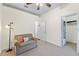 Cozy bedroom with hardwood floors and ample natural light at 935 Don Wilson Ave, Apopka, FL 32712