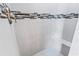 Bright, clean shower with modern tile and built-in seat at 935 Don Wilson Ave, Apopka, FL 32712