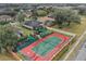 Community boasts tennis/basketball court, playground, and houses at 11013 Creighton Dr, Orlando, FL 32817