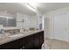 Double vanity bathroom with granite countertop at 14031 Willow Grace, Orlando, FL 32824